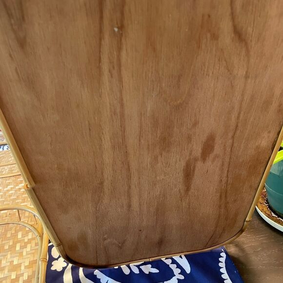 6 Rattan Trays Better Homes and Gardens Reversible Table Cloth - Picture 5 of 16